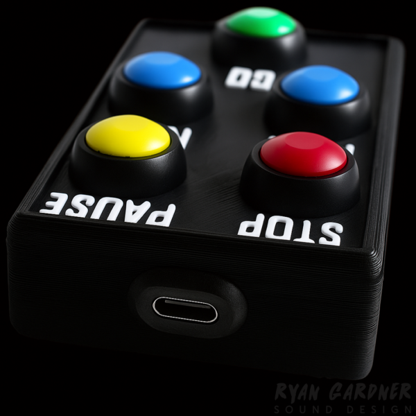 5 Button QLab Remote – Ryan Gardner